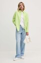 Хлопковая футболка Pepe Jeans GILLY PL505975 белый AW24