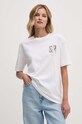 Хлопковая футболка Pepe Jeans GILLY белый PL505975