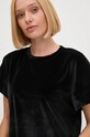 Joop! t-shirt welurowy czarny 30043911