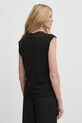 Хлопковый топ Sisley 351SL106J чёрный AW24