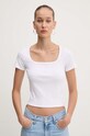 Hollister Co. tricou alb KI339.3585.100