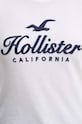 Hollister Co. pamut póló KI357.3284.100 fehér