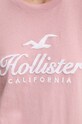 Hollister Co. tricou din bumbac KI357.3284.601 roz