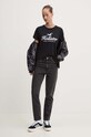Βαμβακερό μπλουζάκι Hollister Co. KI357.3284.900 μαύρο AW24