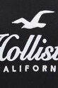 Βαμβακερό μπλουζάκι Hollister Co. KI357.3284.900 μαύρο