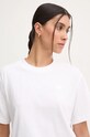 New Balance tricou din bumbac Athletics Jersey alb WT41501WT
