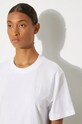 New Balance t-shirt in cotone Athletics Jersey WT41501WT bianco