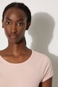 Vans t-shirt in cotone Premium Classics LX Baby Tee VN000HM0BQL1 rosa