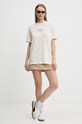 Abercrombie & Fitch tricou din bumbac KI157.1200.178 bej AW24