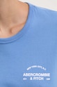Abercrombie & Fitch tricou din bumbac KI157.4307.101 albastru