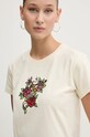 Superdry tricou din bumbac bej W1011573A.3KU