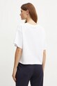 Îmbrăcăminte Twinset tricou din bumbac 242TP2521 alb