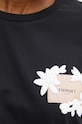 Twinset tricou din bumbac 242TP2520 negru