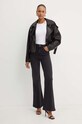 Twinset tricou din bumbac 242TP2502 alb AW24