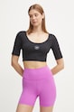 Μπλουζάκι adidas by Stella McCartney μαύρο IX8073