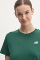 New Balance tricou din bumbac verde WT41509NWG