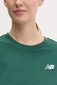 New Balance tricou din bumbac WT41509NWG verde
