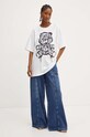 Twinset tricou 242AM2011 alb AW24
