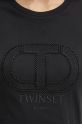 Twinset t-shirt in cotone 242TT2460 nero