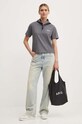 A.P.C. tricou din bumbac t-shirt boxy petit vpc COHBQ.F26390 gri SS25