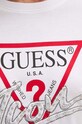 Guess t-shirt bawełniany biały W4YI32.I3Z14