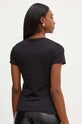 Ρούχα Βαμβακερό μπλουζάκι Guess W4YI32.I3Z14 μαύρο