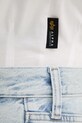 Alpha Industries t-shirt in cotone Waisted 148070 bianco