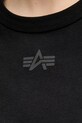 Alpha Industries tricou din bumbac Waisted 148070 negru
