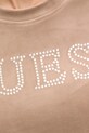 Футболка из велюра Guess COUTURE V4BI29.KBXI2 бежевый