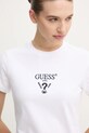 Guess t-shirt COLETTE biały V4YI21.KCDH1