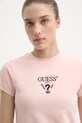 Футболка Guess COLETTE розовый V4YI21.KCDH1