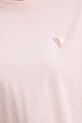 Guess t-shirt bawełniany V4BI21.I3Z14 różowy