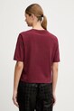 Одежда Хлопковая футболка Guess V4BI21.I3Z14 бордо