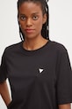 Бавовняна футболка Guess чорний V4BI21.I3Z14