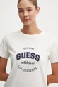 Бавовняна футболка Guess RAQUELLE бежевий V4BI17.K8FQ4
