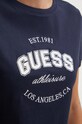 Хлопковая футболка Guess RAQUELLE V4BI17.K8FQ4 тёмно-синий