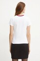 Îmbrăcăminte Guess tricou din bumbac SARAH V4BI10.KA260 alb