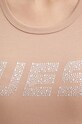 Μπλουζάκι Guess KIARA μπεζ V4BI16.KCIV1