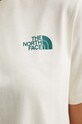 Bavlněné tričko The North Face S/S Relaxed Redbox Tee NF0A87NK9IZ1 béžová