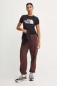 The North Face t-shirt Easy Tee NF0A8A6DJK31 fekete SS25