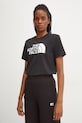 The North Face tricou Relaxed Easy Tee print negru NF0A8A6GJK31