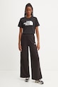 The North Face tricou Relaxed Easy Tee NF0A8A6GJK31 negru AW24