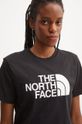 The North Face t-shirt Relaxed Easy Tee czarny NF0A8A6GJK31