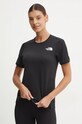 The North Face tricou sport Sunriser uni negru NF0A84LFJK31