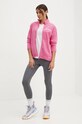 The North Face t-shirt sportowy Mountain Athletics Flex NF0A8944FN41 beżowy AW24