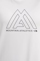 The North Face t-shirt sportowy Mountain Athletics Flex NF0A8944FN41 beżowy