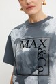 Bavlněné tričko MAX&Co. 2426976043200 šedá