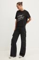 Guess Jeans t-shirt in cotone W4BI54.K8HM0 nero AW24