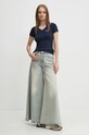 Поло Guess Jeans W4BP45.KA0H1 темно-синій AW24