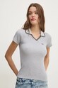 Поло Guess Jeans сірий W4BP45.KA0H1